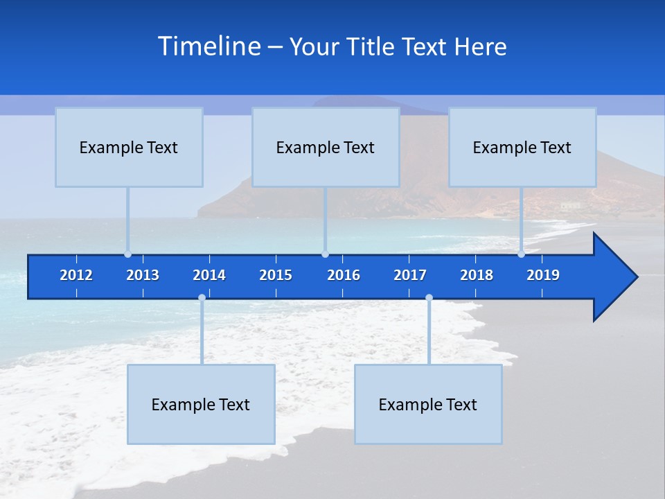 Africa Outdoor Sky PowerPoint Template