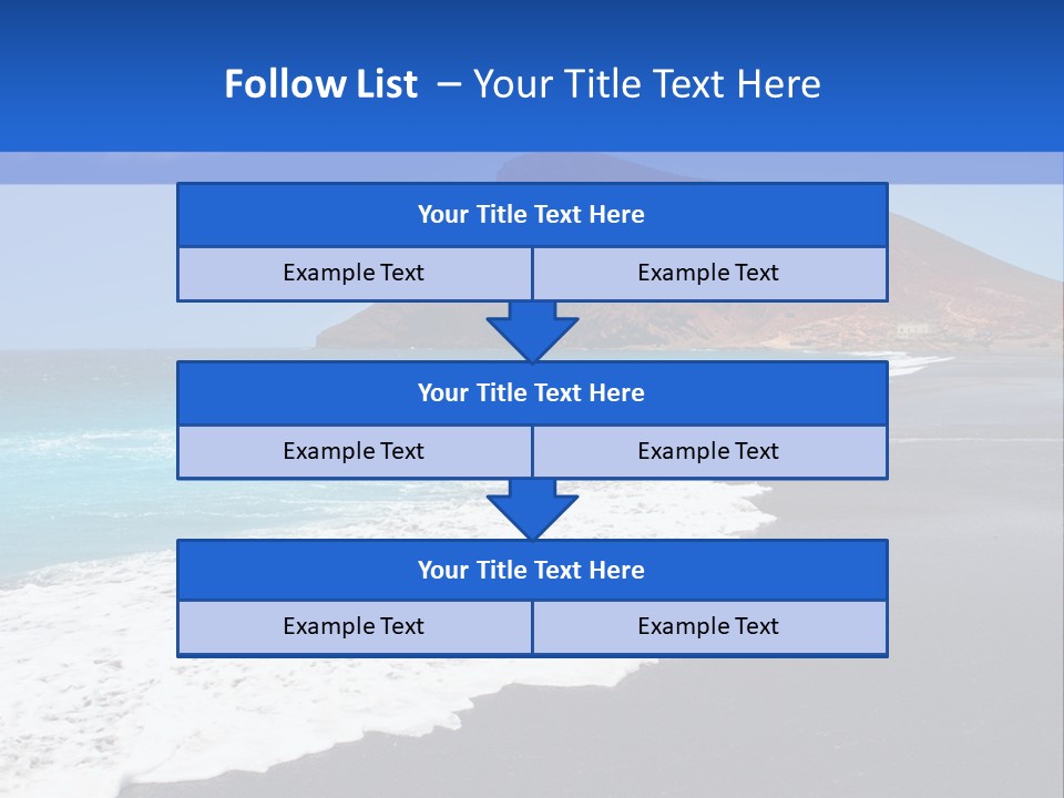 Africa Outdoor Sky PowerPoint Template