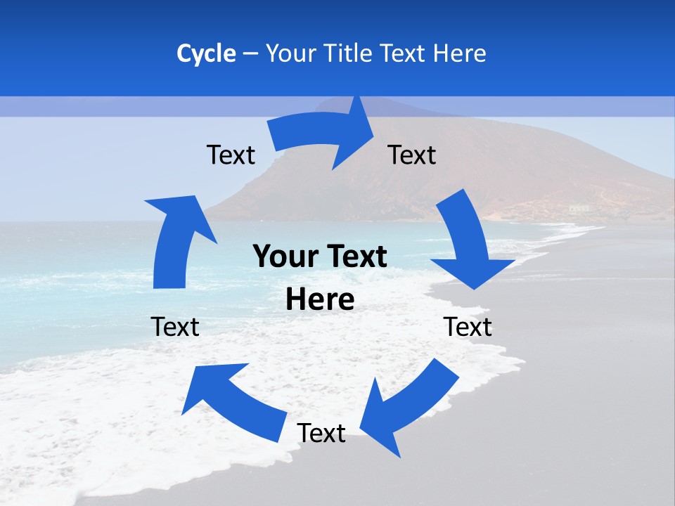 Africa Outdoor Sky PowerPoint Template