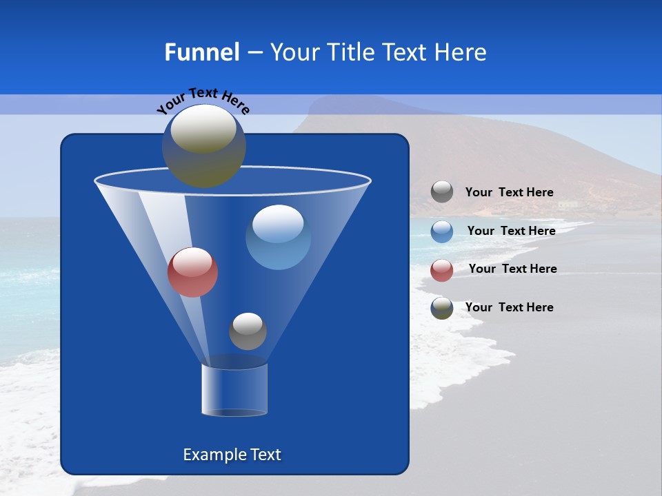 Africa Outdoor Sky PowerPoint Template