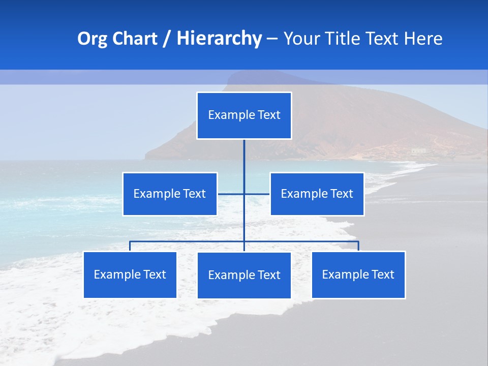 Africa Outdoor Sky PowerPoint Template