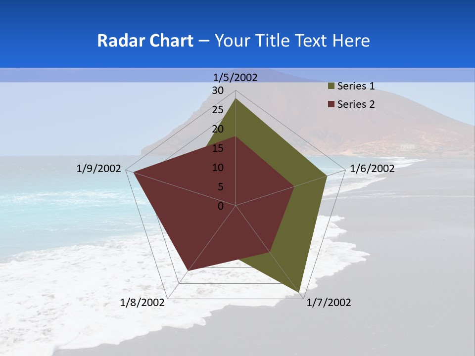 Africa Outdoor Sky PowerPoint Template