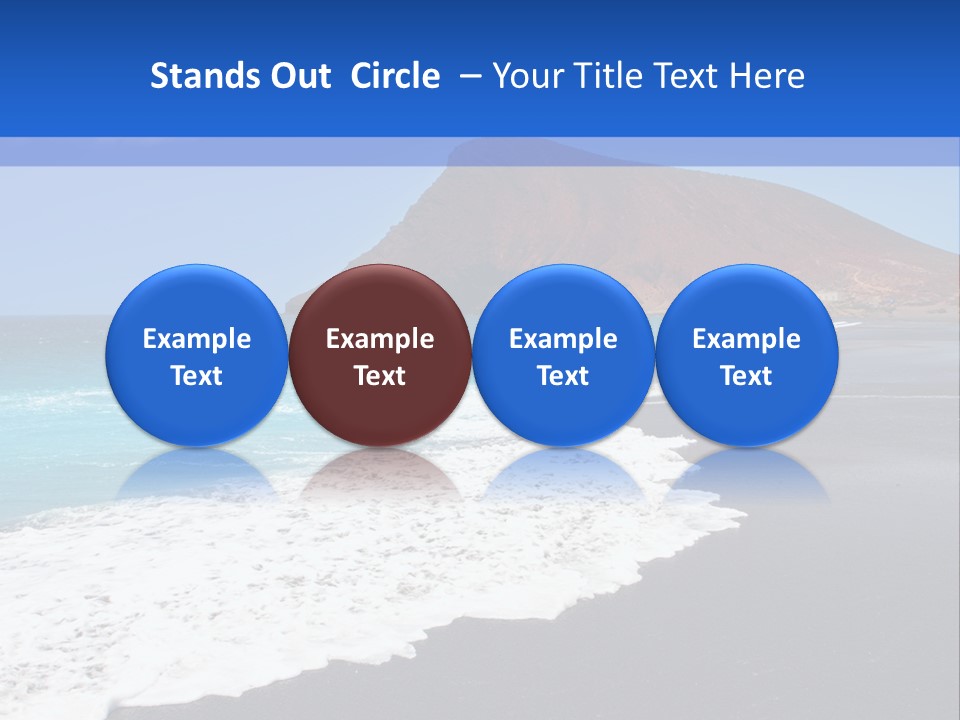 Africa Outdoor Sky PowerPoint Template