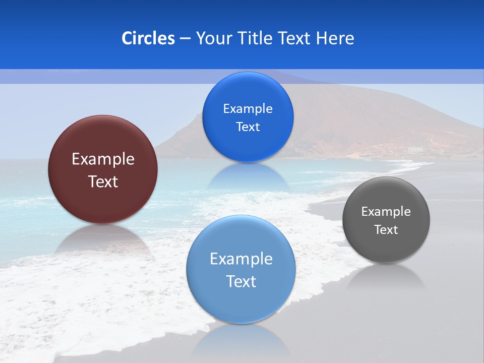 Africa Outdoor Sky PowerPoint Template