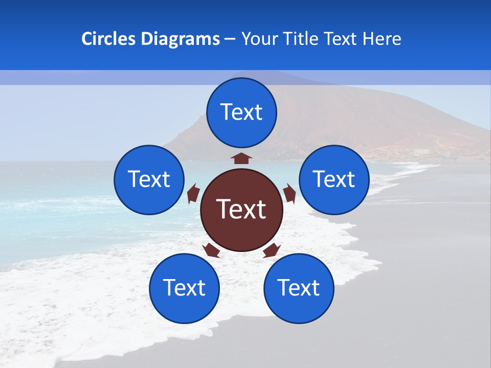 Africa Outdoor Sky PowerPoint Template