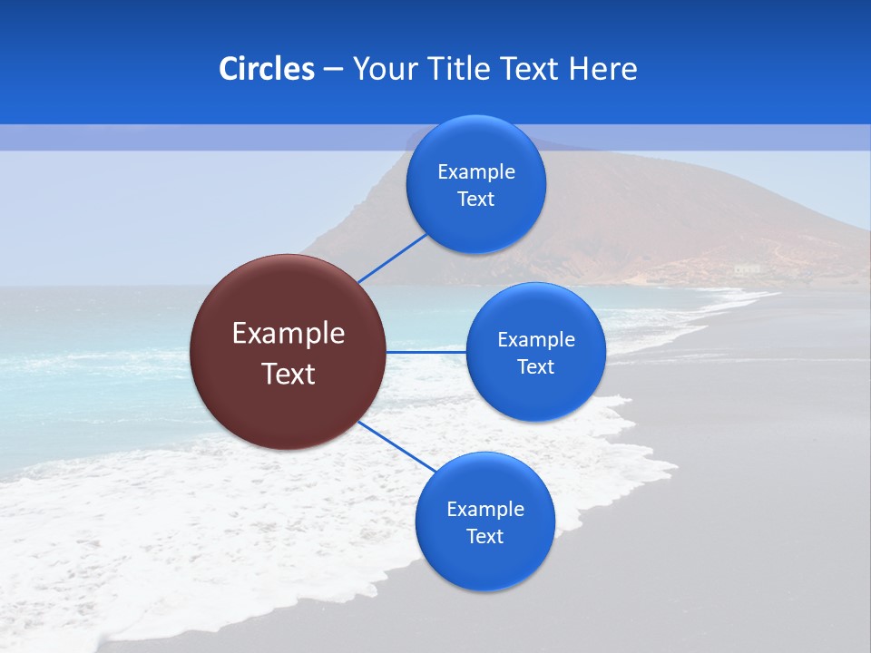 Africa Outdoor Sky PowerPoint Template