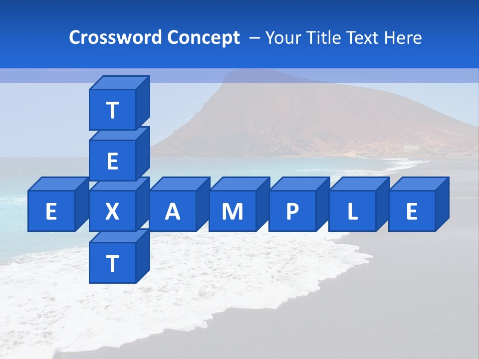 Africa Outdoor Sky PowerPoint Template
