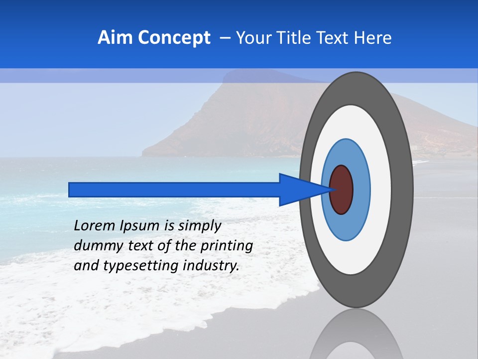 Africa Outdoor Sky PowerPoint Template