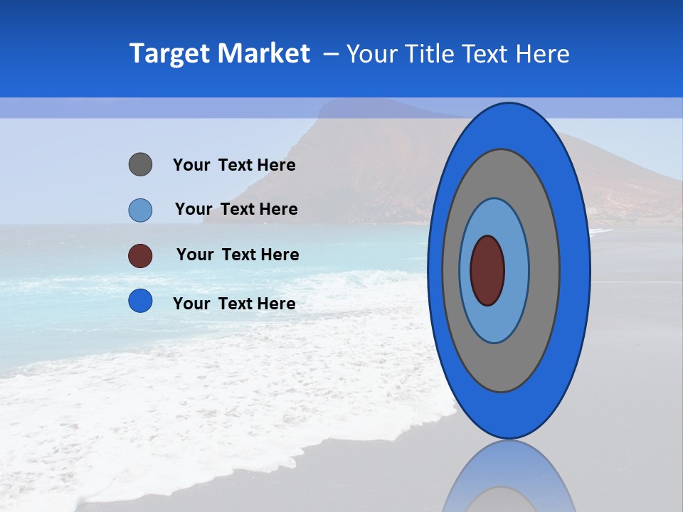 Africa Outdoor Sky PowerPoint Template