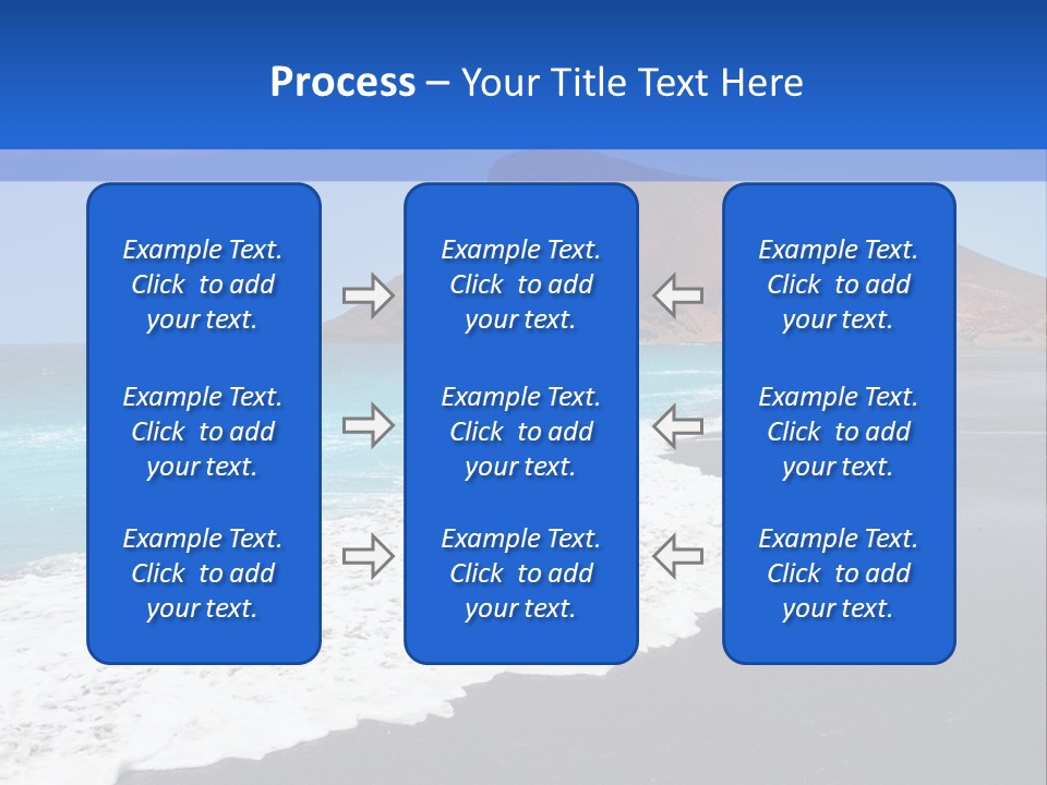 Africa Outdoor Sky PowerPoint Template