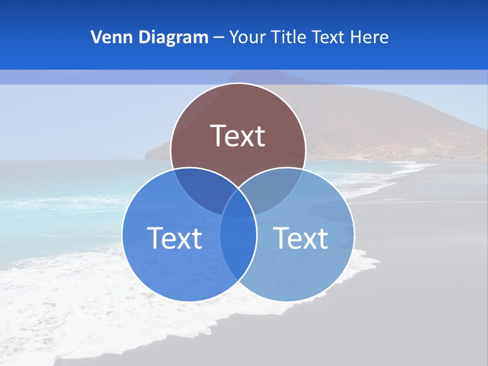 Africa Outdoor Sky PowerPoint Template