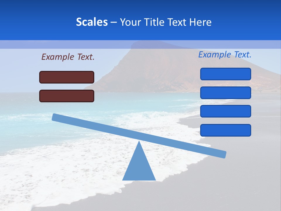 Africa Outdoor Sky PowerPoint Template
