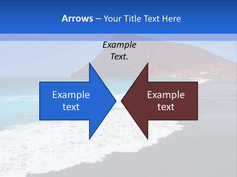 Africa Outdoor Sky PowerPoint Template