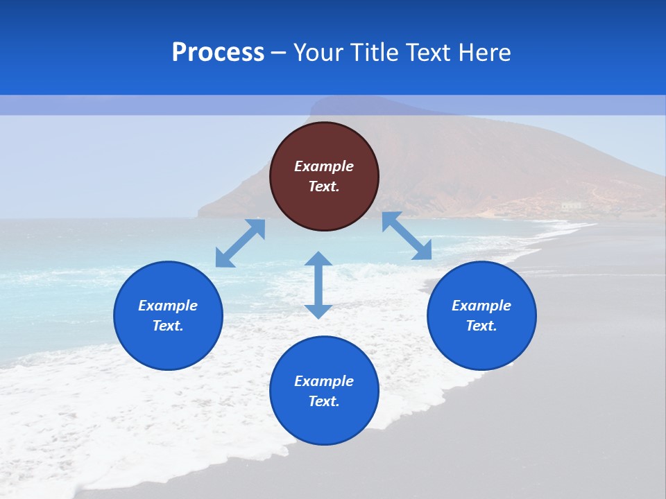 Africa Outdoor Sky PowerPoint Template