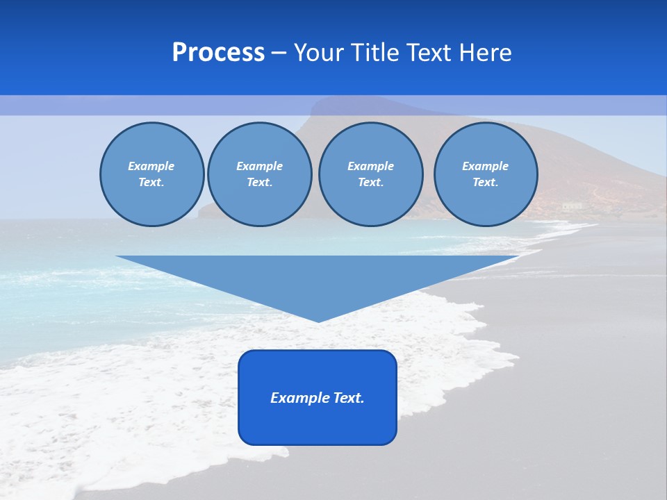 Africa Outdoor Sky PowerPoint Template