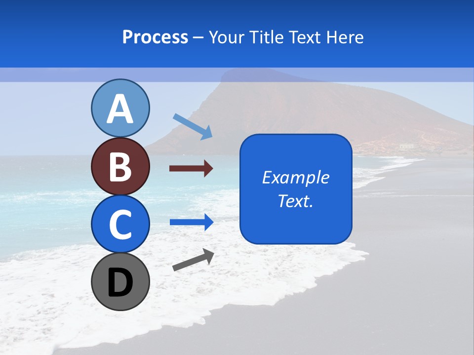 Africa Outdoor Sky PowerPoint Template