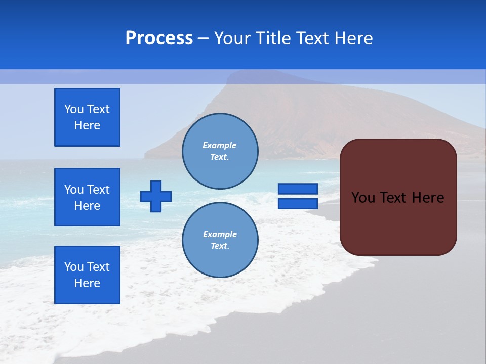 Africa Outdoor Sky PowerPoint Template