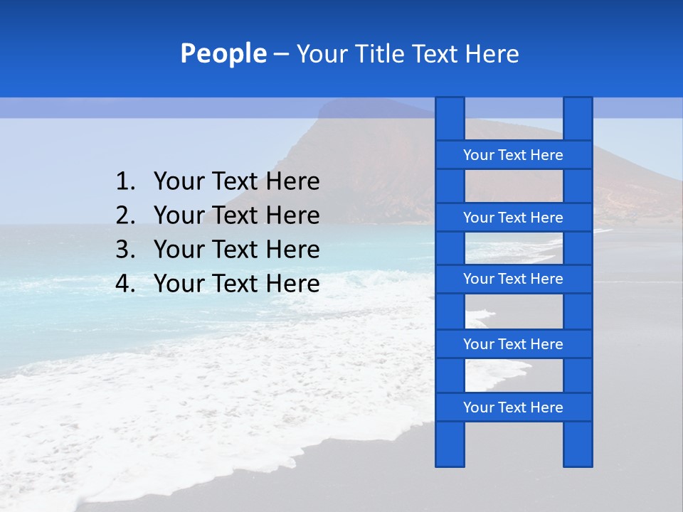 Africa Outdoor Sky PowerPoint Template