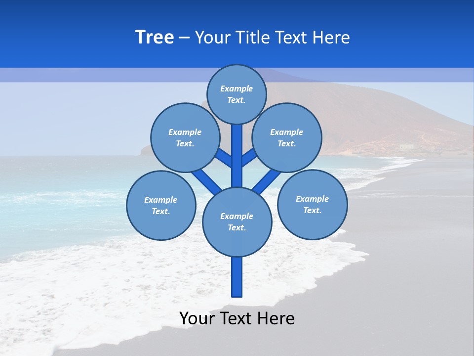 Africa Outdoor Sky PowerPoint Template