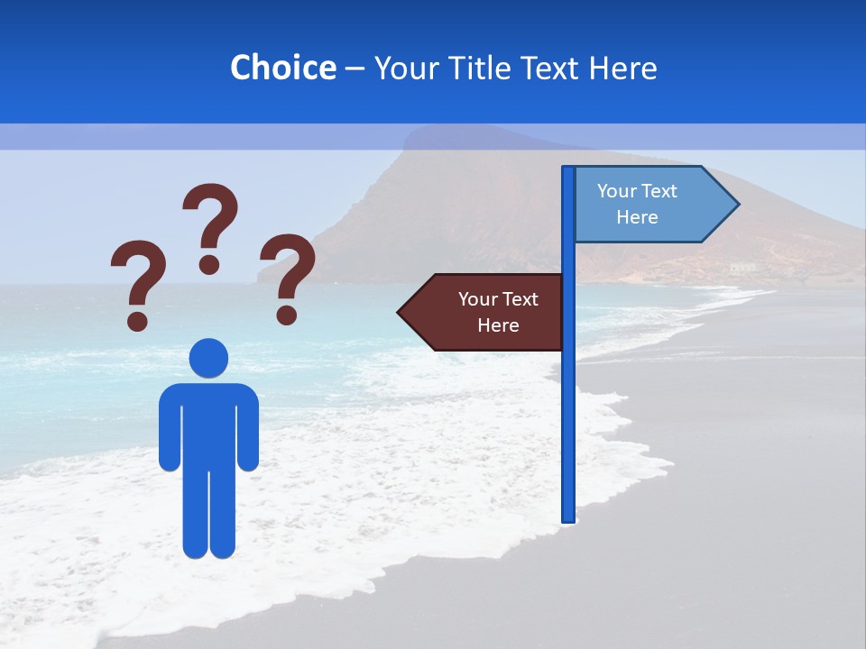 Africa Outdoor Sky PowerPoint Template