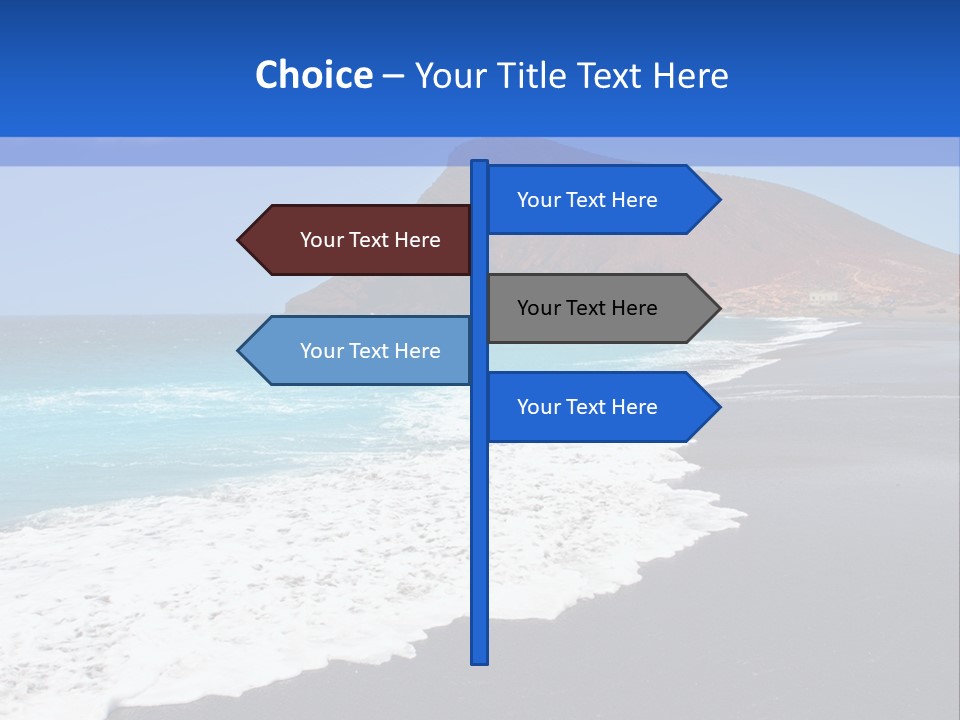 Africa Outdoor Sky PowerPoint Template