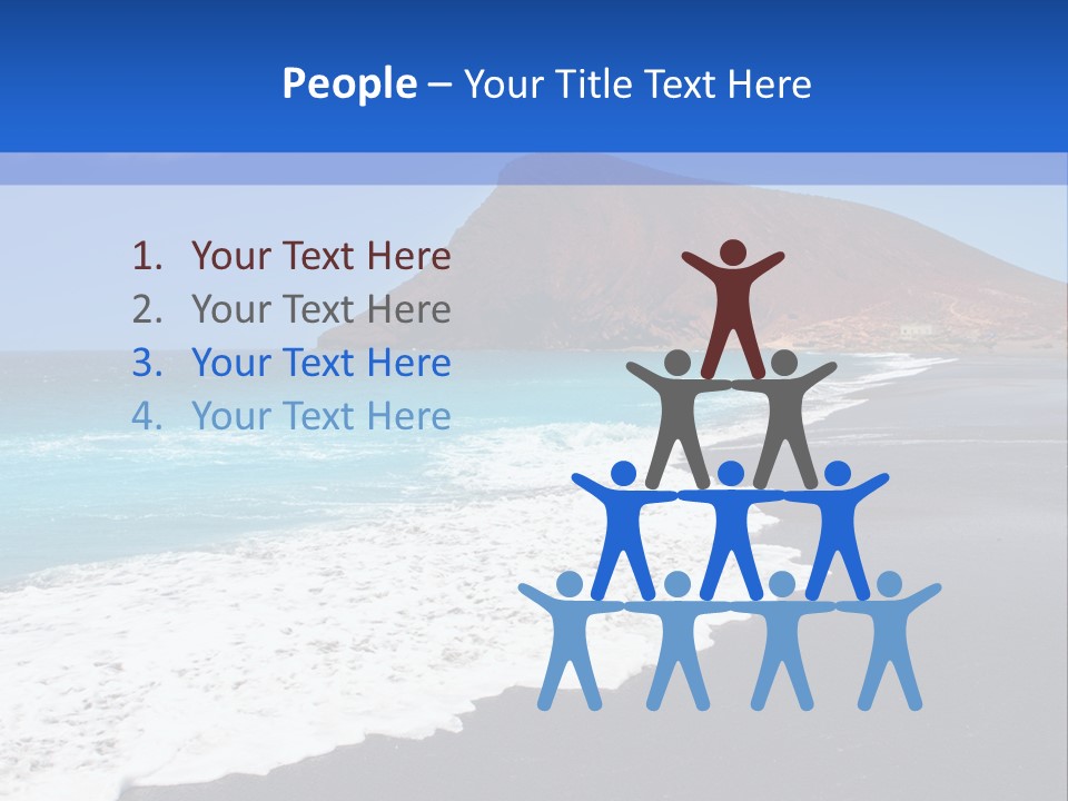 Africa Outdoor Sky PowerPoint Template