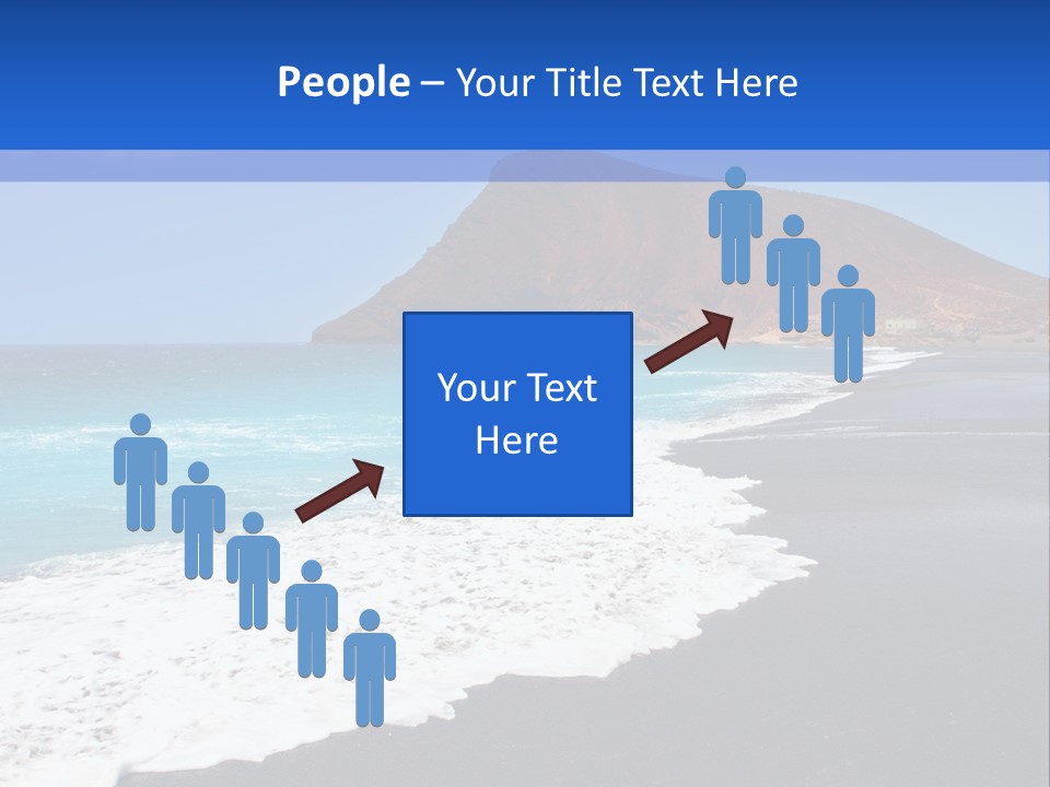 Africa Outdoor Sky PowerPoint Template