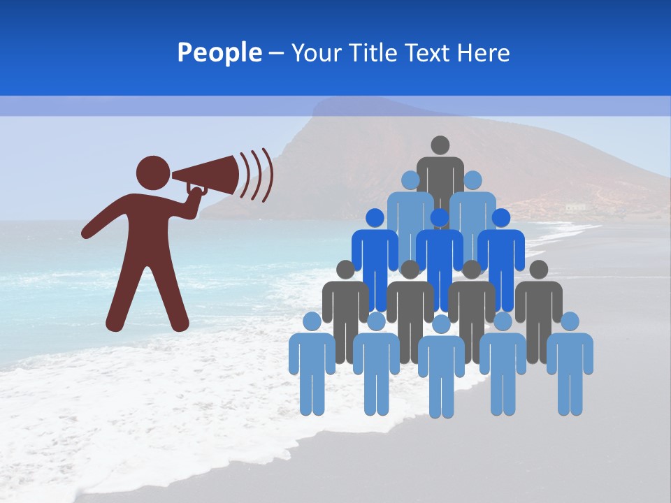 Africa Outdoor Sky PowerPoint Template