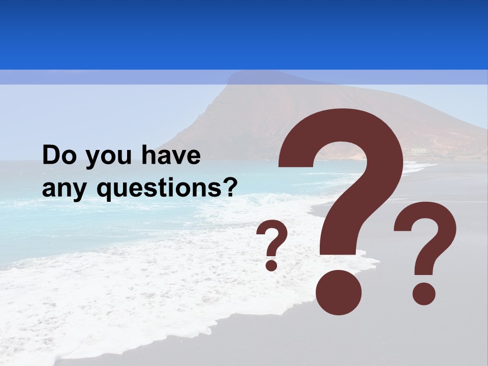 Africa Outdoor Sky PowerPoint Template