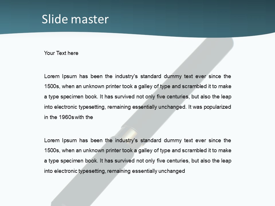 Abuse Bad Battery PowerPoint Template