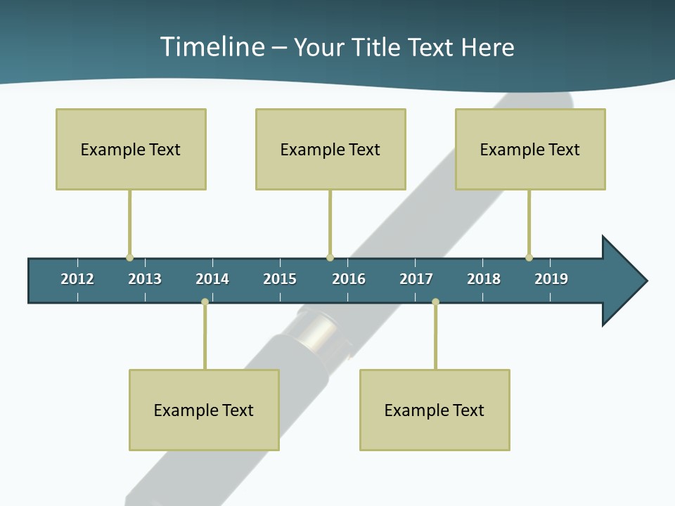 Abuse Bad Battery PowerPoint Template