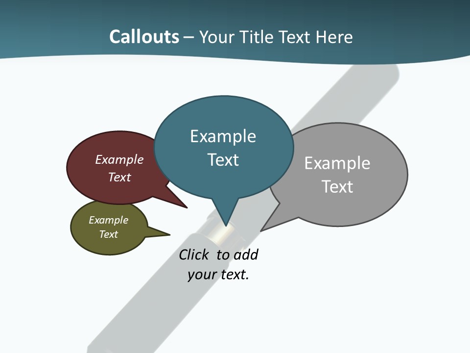 Abuse Bad Battery PowerPoint Template