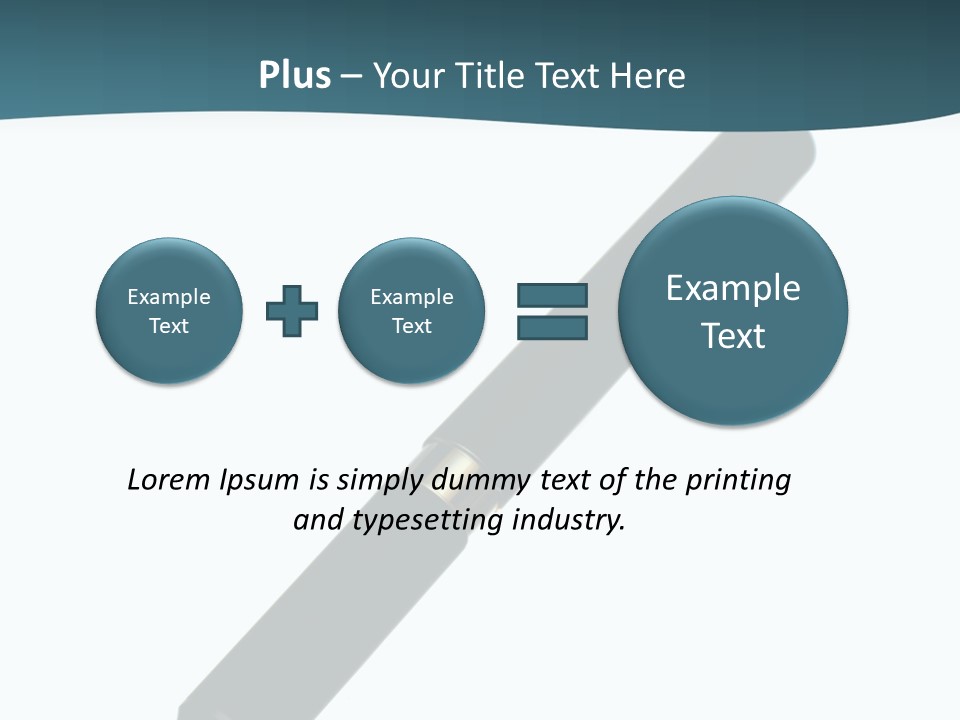 Abuse Bad Battery PowerPoint Template