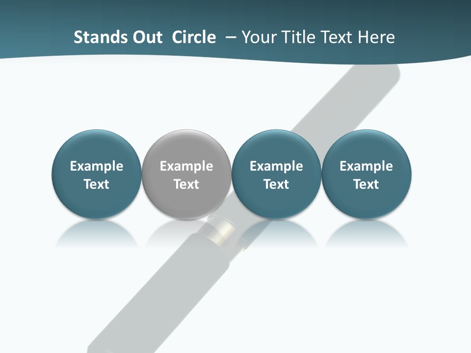 Abuse Bad Battery PowerPoint Template