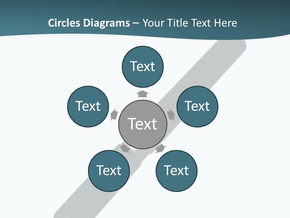 Abuse Bad Battery PowerPoint Template