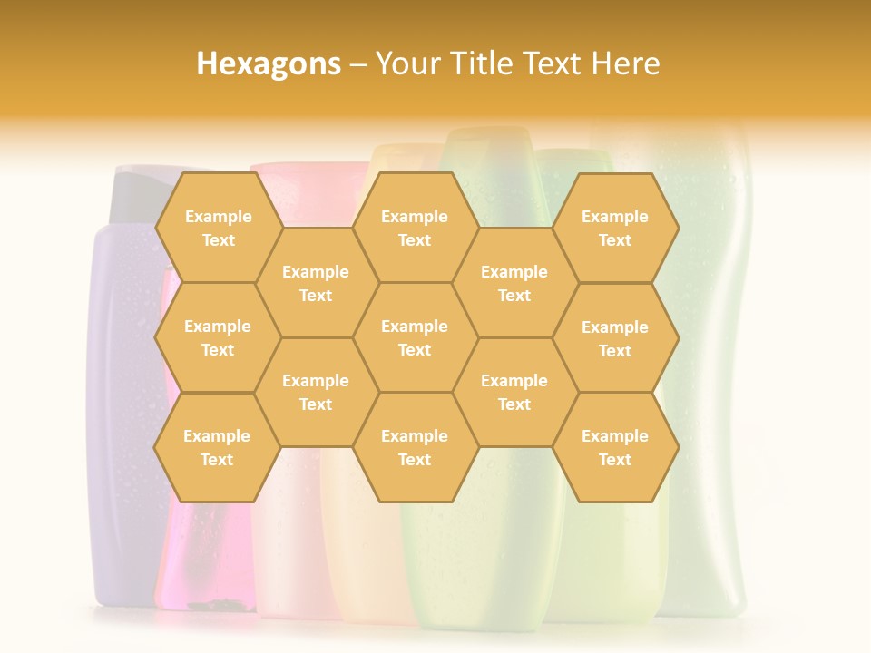 Bottle Liquid Hygiene PowerPoint Template