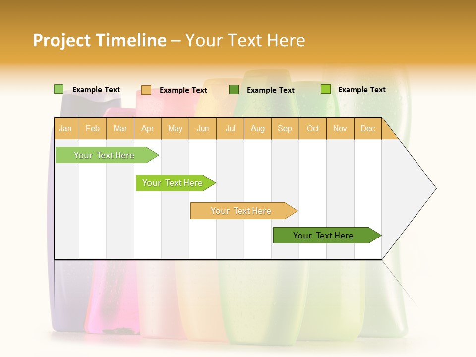 Bottle Liquid Hygiene PowerPoint Template