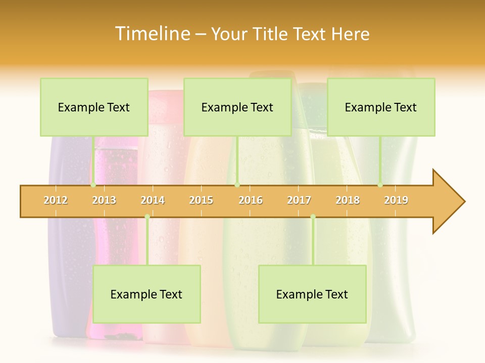 Bottle Liquid Hygiene PowerPoint Template