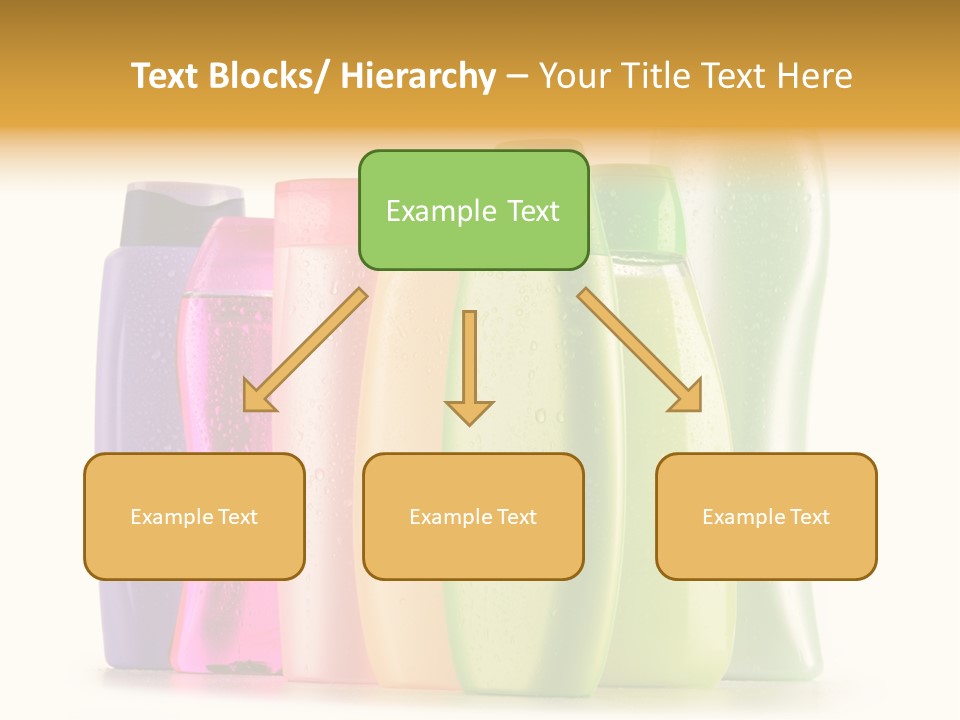 Bottle Liquid Hygiene PowerPoint Template