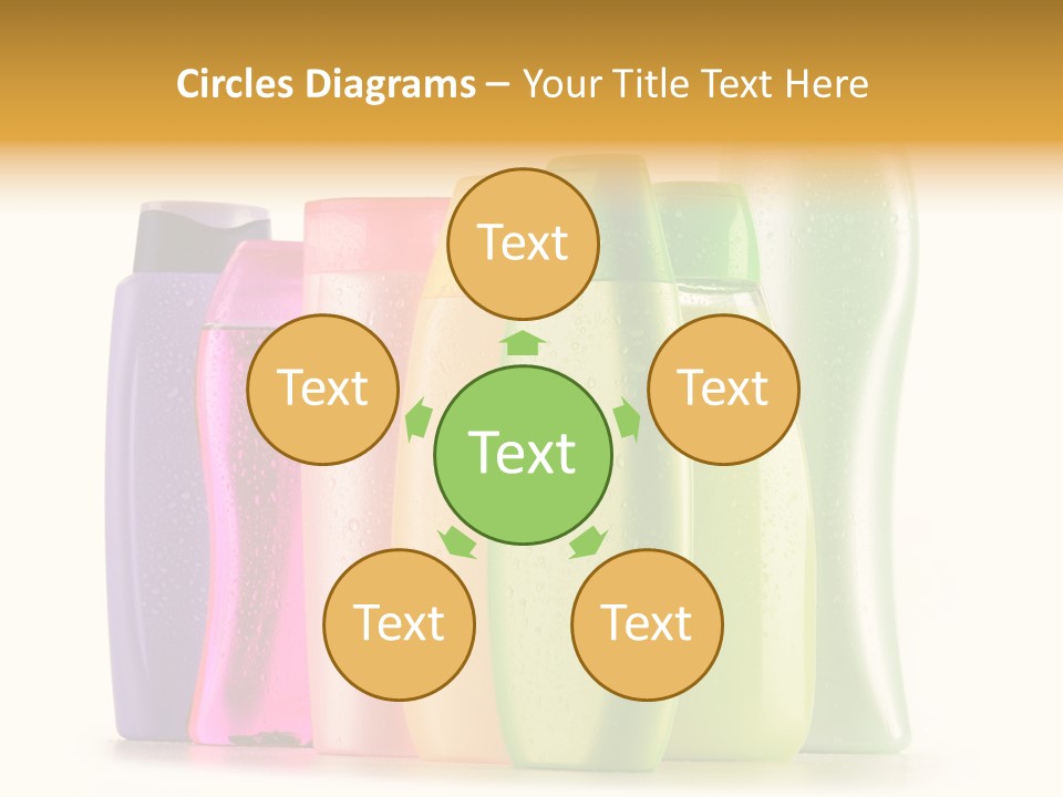 Bottle Liquid Hygiene PowerPoint Template