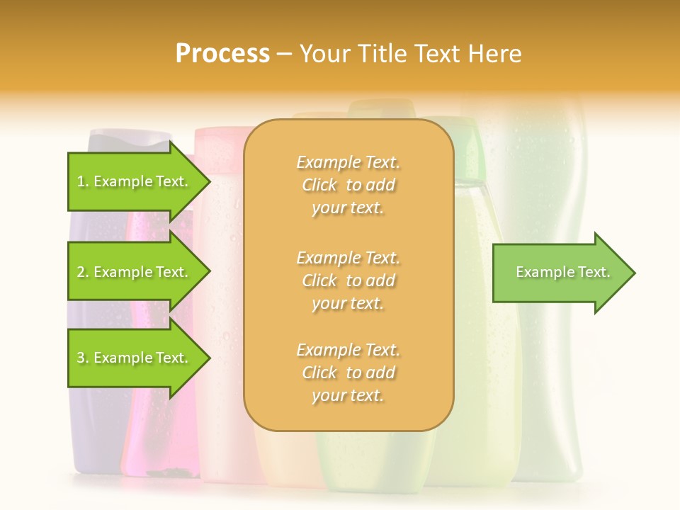 Bottle Liquid Hygiene PowerPoint Template