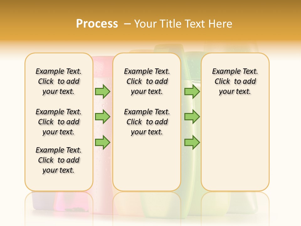 Bottle Liquid Hygiene PowerPoint Template