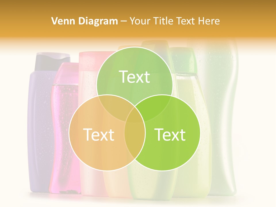 Bottle Liquid Hygiene PowerPoint Template