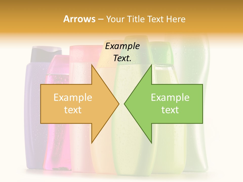 Bottle Liquid Hygiene PowerPoint Template