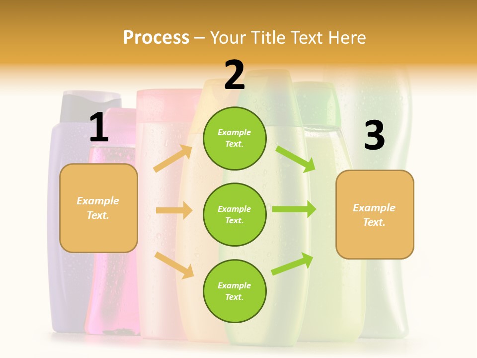 Bottle Liquid Hygiene PowerPoint Template
