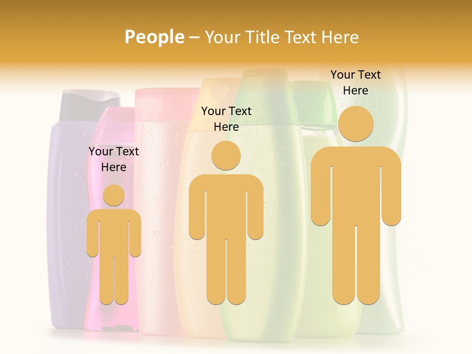 Bottle Liquid Hygiene PowerPoint Template