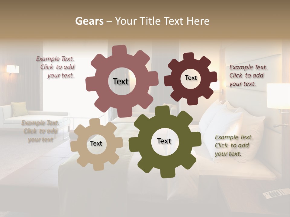 Light Bed Antique PowerPoint Template