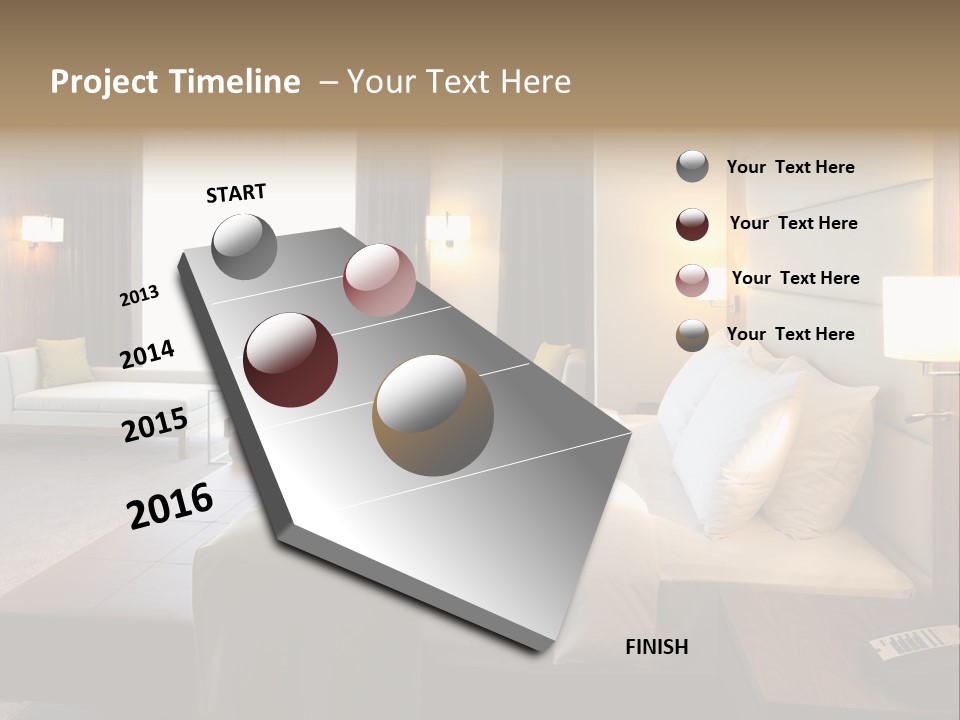 Light Bed Antique PowerPoint Template