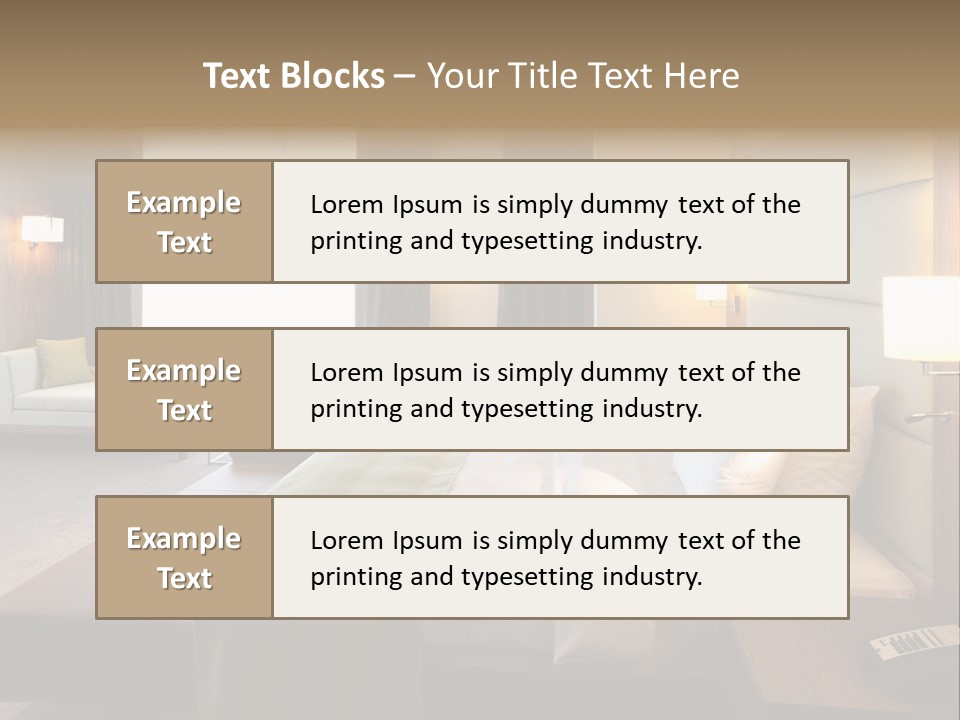 Light Bed Antique PowerPoint Template