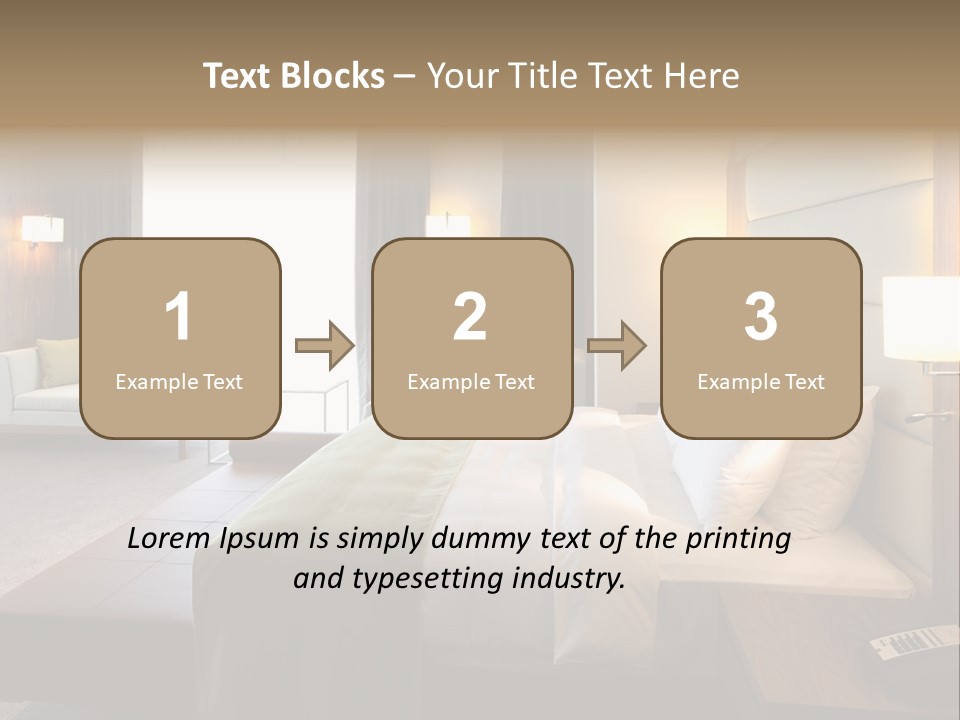 Light Bed Antique PowerPoint Template